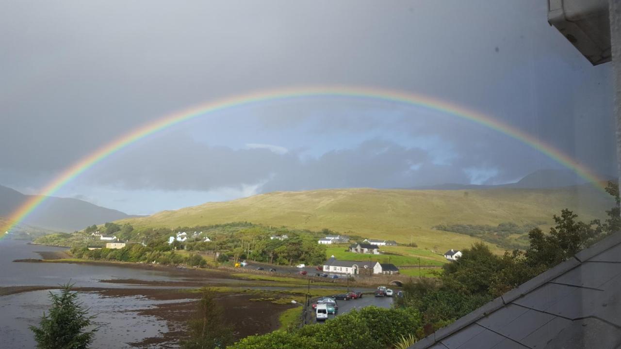Portfinn Lodge Leenaun Exteriör bild